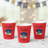 Personalized Red Party Glasses & Accessories  紙コップ