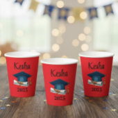 Personalized Red Party Glasses & Accessories  紙コップ