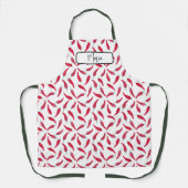 Personalized Red Pepper Apron エプロン (正面)