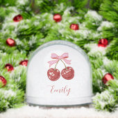  Personalized Red Pink Name (クリスマス)