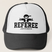Personalized referee hat for official sports teams キャップ (正面)