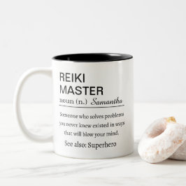 Personalized Reiki Master  Definition  ツートーンマグカップ