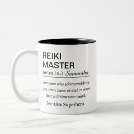 Personalized Reiki Master  Definition  ツートーンマグカップ