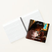 Personalized Religious photo prayer journal  ノートブック (内部)