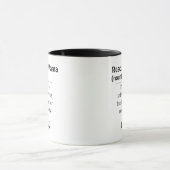 Personalized Rescue Cat Lover Gift Mug マグカップ (中央)