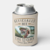 Personalized Retiree Party Favor Retirement Photo 缶クーラー (缶正面)