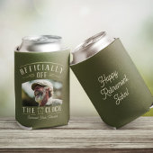 Personalized Retiree Party Favor Retirement Photo  缶クーラー