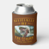 Personalized Retiree Party Favor Retirement Photo  缶クーラー (缶正面)