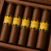 Personalized Retirement Cigar Band Sticker ラベル