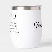 Personalized Retirement Funny Retired Definition (左面)