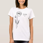 Personalized Retirement Poppy  Tシャツ (正面)