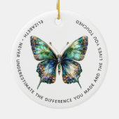 Personalized Retirement Thank You セラミックオーナメント (裏面)