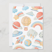 Personalized Retro Birthday Invitation  招待状 (裏面)