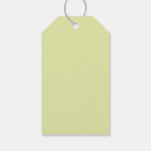 Personalized Retro Easter Bunny Gift Tag ギフトタグ (裏面)