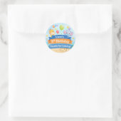 Personalized Return Gift Sticker ラウンドシール (バッグ)