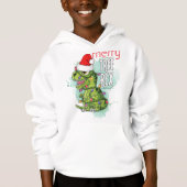 Personalized Rex-Mas Ugly Christmas Boys Sweater (正面)
