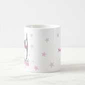 Personalized Rhythmic Gymnast Dream Big Coffee Mug コーヒーマグカップ (中央)