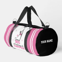 Personalized Rhythmic Gymnast Dream Big Duffel Bag