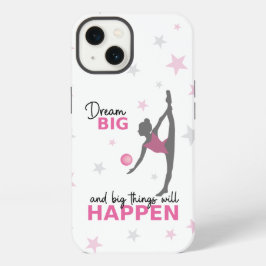 Personalized Rhythmic Gymnast Dream Big Phone Case iPhone 13ケース