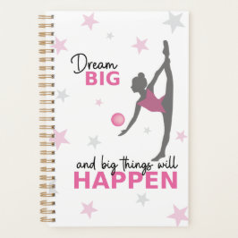 Personalized Rhythmic Gymnast Dream Big Planner wi プランナー手帳