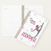 Personalized Rhythmic Gymnast Dream Big Planner wi プランナー手帳 (ディスプレー)