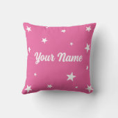 Personalized Rhythmic Gymnast "Dream Big" Throw Pi クッション (裏面)