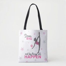 Personalized Rhythmic Gymnast Dream Big Tote Bag トートバッグ