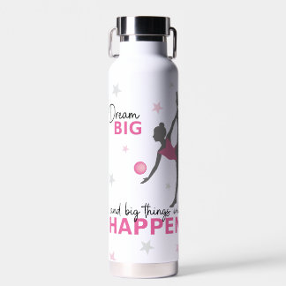 Personalized Rhythmic Gymnast Dream Big Water Bott ウォーターボトル