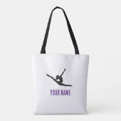 Personalized Rhythmic Gymnastics Coach Tote Bag トートバッグ (裏面)