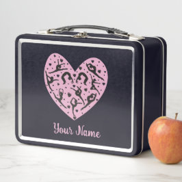 Personalized Rhythmic Gymnastics Metal Lunch Box メタルランチボックス