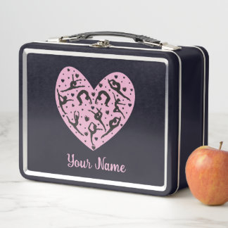 Personalized Rhythmic Gymnastics Metal Lunch Box メタルランチボックス
