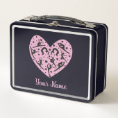 Personalized Rhythmic Gymnastics Metal Lunch Box メタルランチボックス (正面)