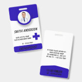 Personalized RN Nurse Identification Badge バッジ (正面&裏面)
