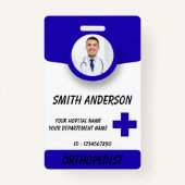 Personalized RN Nurse Identification Badge バッジ (正面)