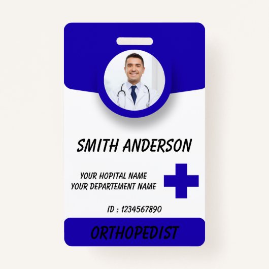 Personalized RN Nurse Identification Badge バッジ (正面)