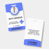 Personalized RN Nurse Identification Badge バッジ (正面&裏面)
