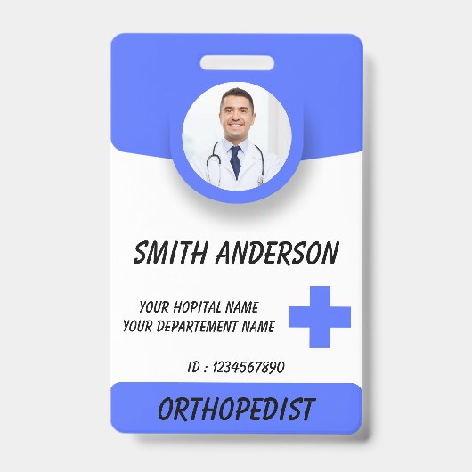 Personalized RN Nurse Identification Badge バッジ (正面)