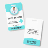 Personalized RN Nurse Identification Badge バッジ (正面&裏面)