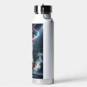 Personalized Rock n Roll - Featured Shred guitar ウォーターボトル (左面)