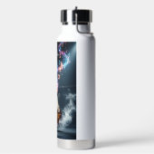 Personalized Rock n Roll - Featured Shred guitar ウォーターボトル (左面)