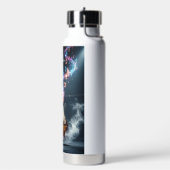 Personalized Rock n Roll - Featured Shred guitar W ウォーターボトル (左面)