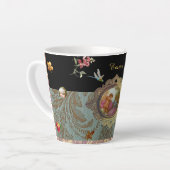 Personalized Rococo Latte Mug カフェラテマグ (左アングル)