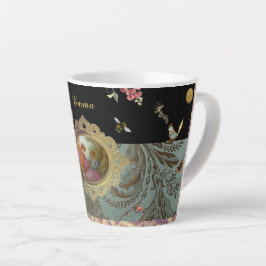 Personalized Rococo Latte Mug カフェラテマグ