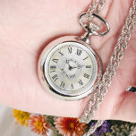 Personalized Roman Numeral Necklace Watch for Her  腕時計<br><div class="desc">Personalized Roman Numeral Necklace Watch for Her – Custom Couples Gift for Wedding, Anniversary or Engagement. A timeless love deserves a timeless keepsake — and this Personalized Necklace Watch for Her is designed to do just that. Whether it’s a wedding day, anniversary, engagement, or simply a moment worth remembering, this...</div>