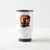 Personalized Romantic Commuter Mug for Couples トラベルマグ (中央)