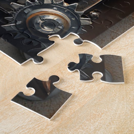 Personalized Romantic Gift  Photos Template ジグソーパズル (側面)