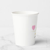 Personalized Romantic Paper Cups 紙コップ (右)