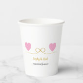 Personalized Romantic Paper Cups 紙コップ (正面)