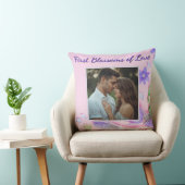 Personalized Romantic Pillow – Custom Couple Photo クッション (椅子)