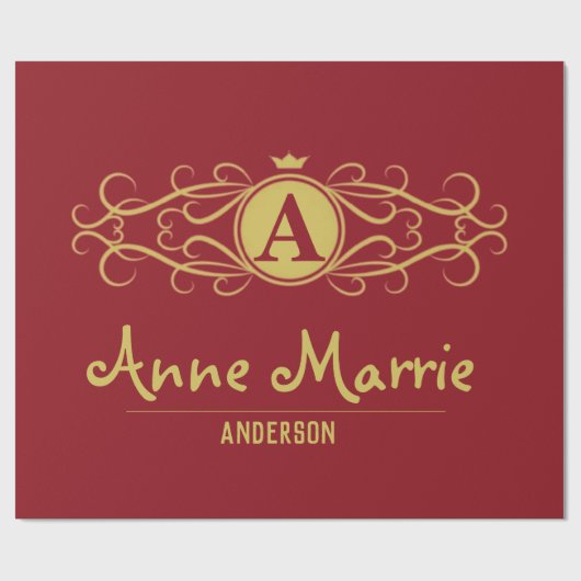 Personalized Rose Dial Women’s Elegant Custom Time ラッピングペーパー (フラット)